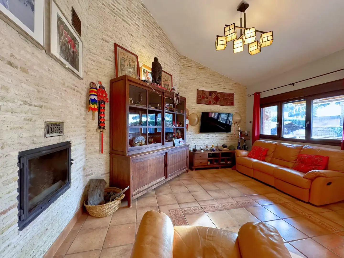 Sala de estar de Casa o chalet en venta en Carmona con Aire acondicionado, Calefacción y Jardín privado