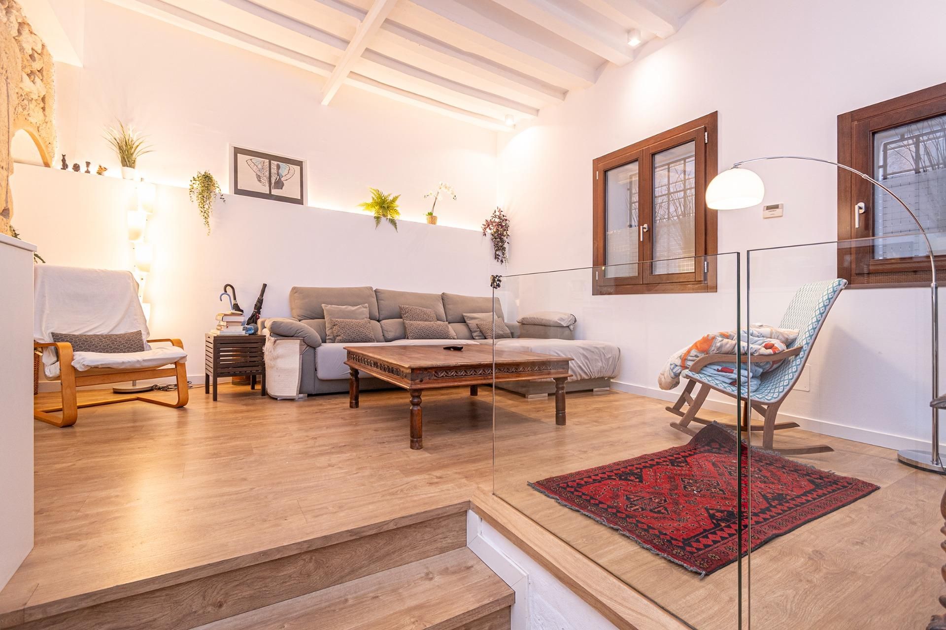 Living room of Planta baja for sale in  Palma de Mallorca  with Terrace and Storage room