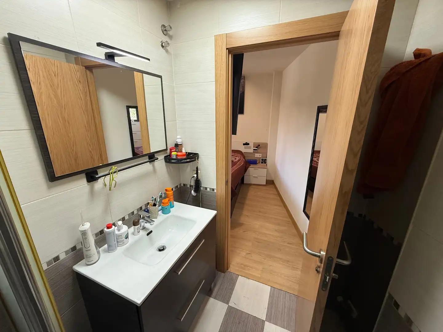 Bathroom of Flat for sale in Lleida  with Air Conditioner, Heating and Parquet flooring