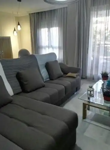 Living room of Flat for rent in Algeciras  with Air Conditioner and Furnished