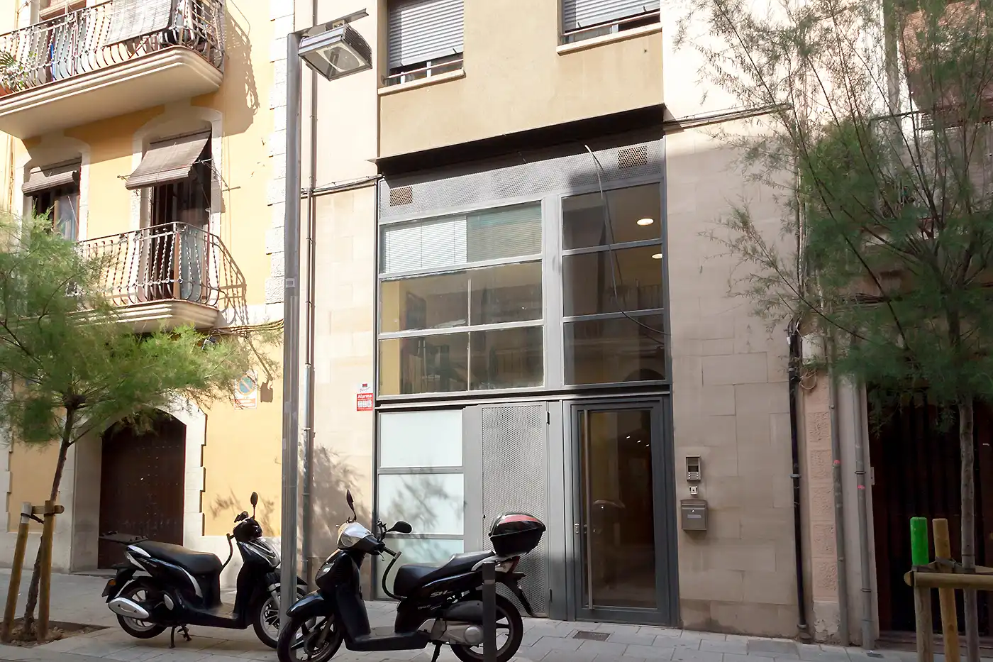 Vista exterior de Dúplex en venda en Barcelona amb Aire condicionat, Moblat i Forn