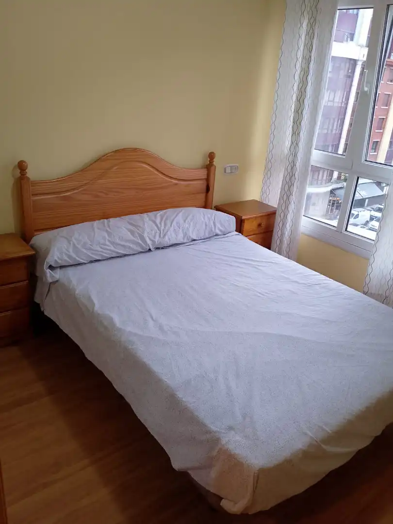 Schlafzimmer von Wohnungen zur Miete in Oviedo  mit Heizung, Parkett und Möbliert
