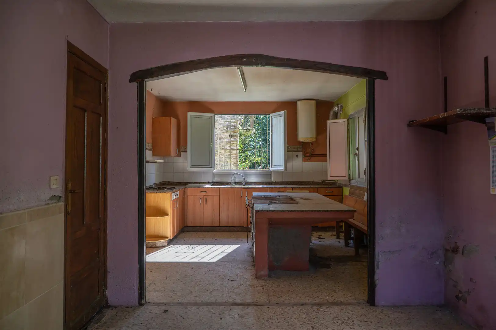 Cocina de Finca rústica en venta en Castroverde con Amueblado