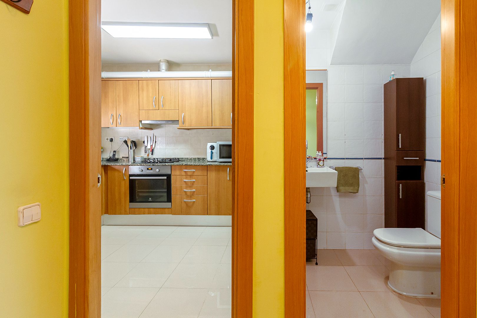Kitchen of Single-family semi-detached for sale in Castellví de Rosanes  with Air Conditioner, Heating and Terrace
