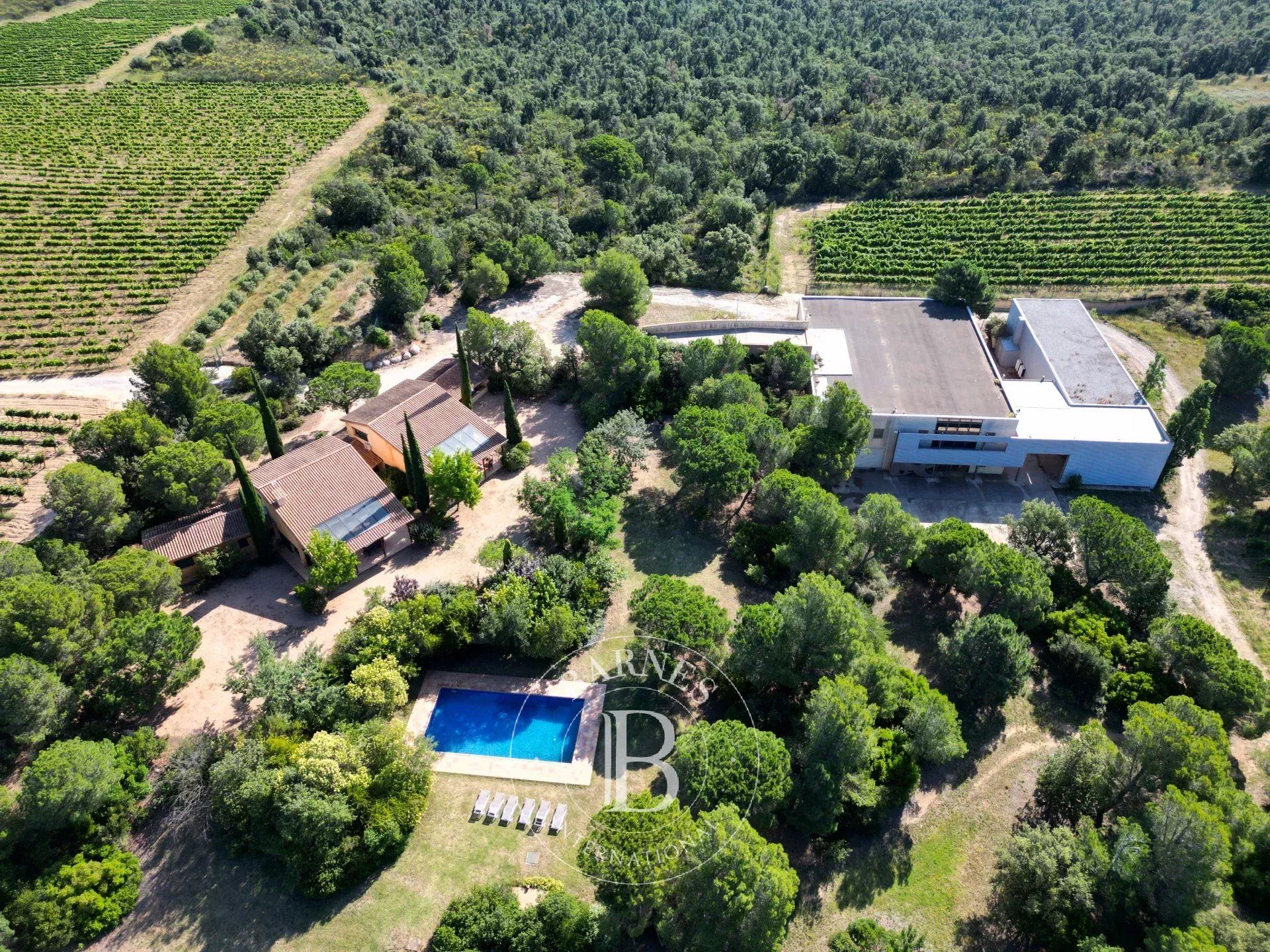 Exterior view of Country house for sale in Capmany  with Heating, Private garden and Swimming Pool
