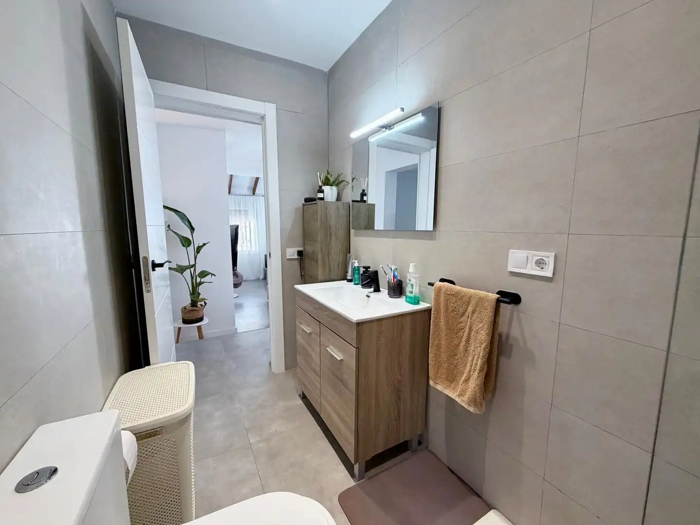 Bathroom of Houses for sale in Roquetas de Mar  with Air Conditioner, Heating and Private garden