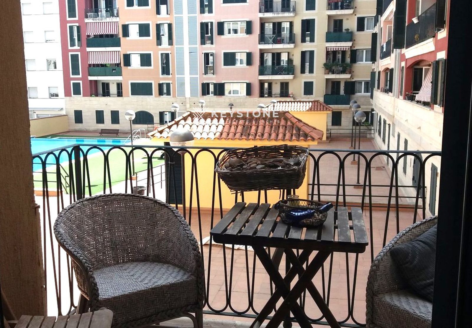 Terrace of Flat to rent in  Palma de Mallorca  with Air Conditioner, Terrace and Swimming Pool