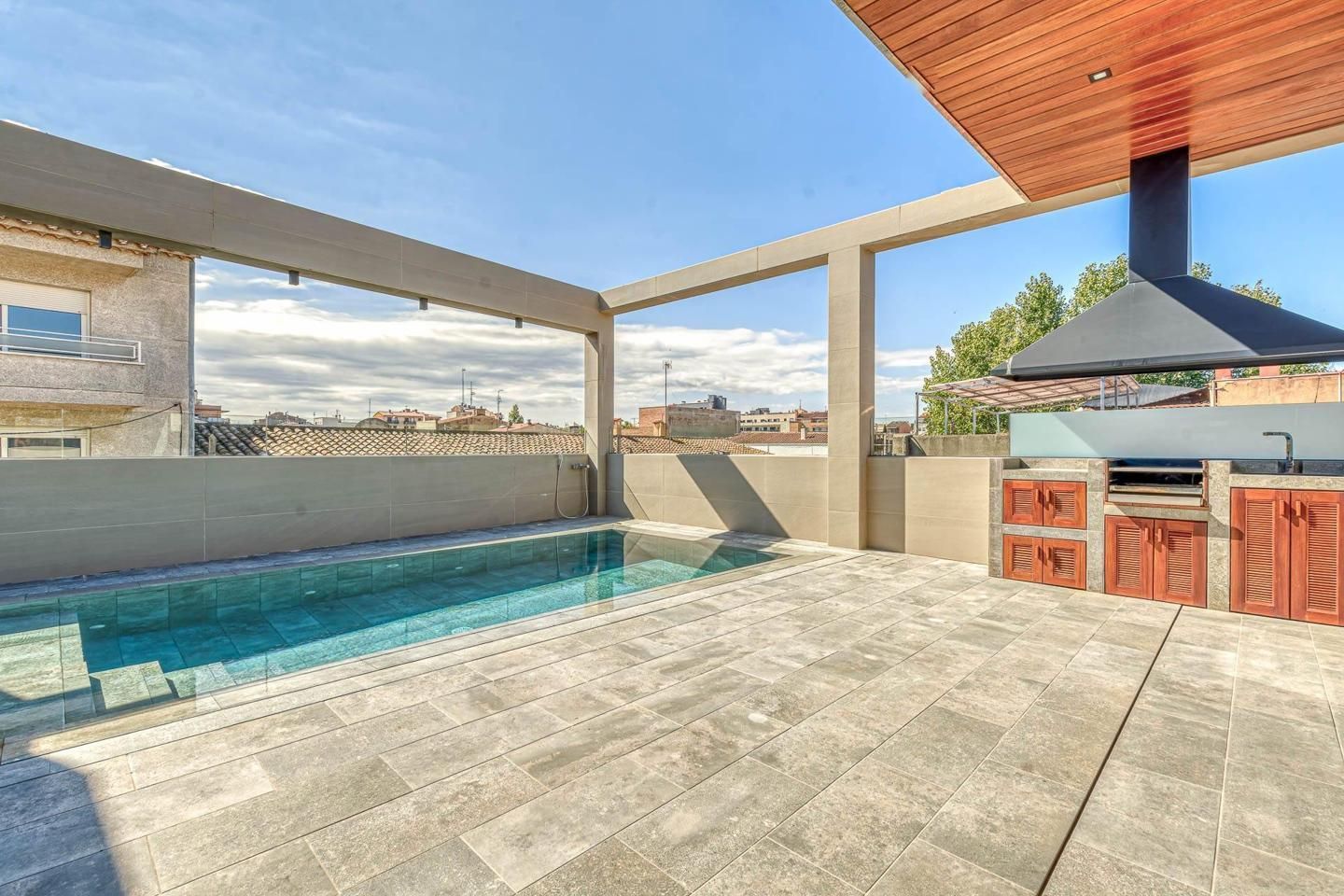 Terrace of House or chalet for sale in Figueres  with Private garden, Terrace and Swimming Pool