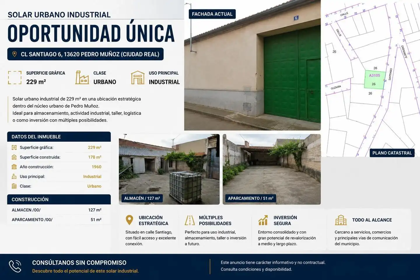 Grundstücke und Bauplätze zum Verkauf in Santiago
