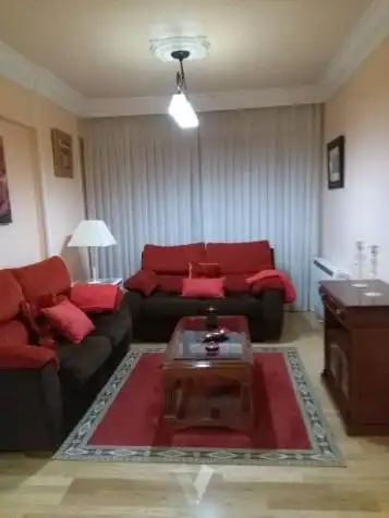 Sala de estar de Piso de alquiler en Santiago de Compostela  con Amueblado