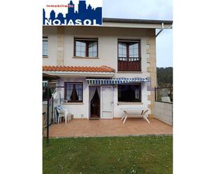 Exterior view of Single-family semi-detached for sale in Argoños   with Heating, Private garden and Terrace