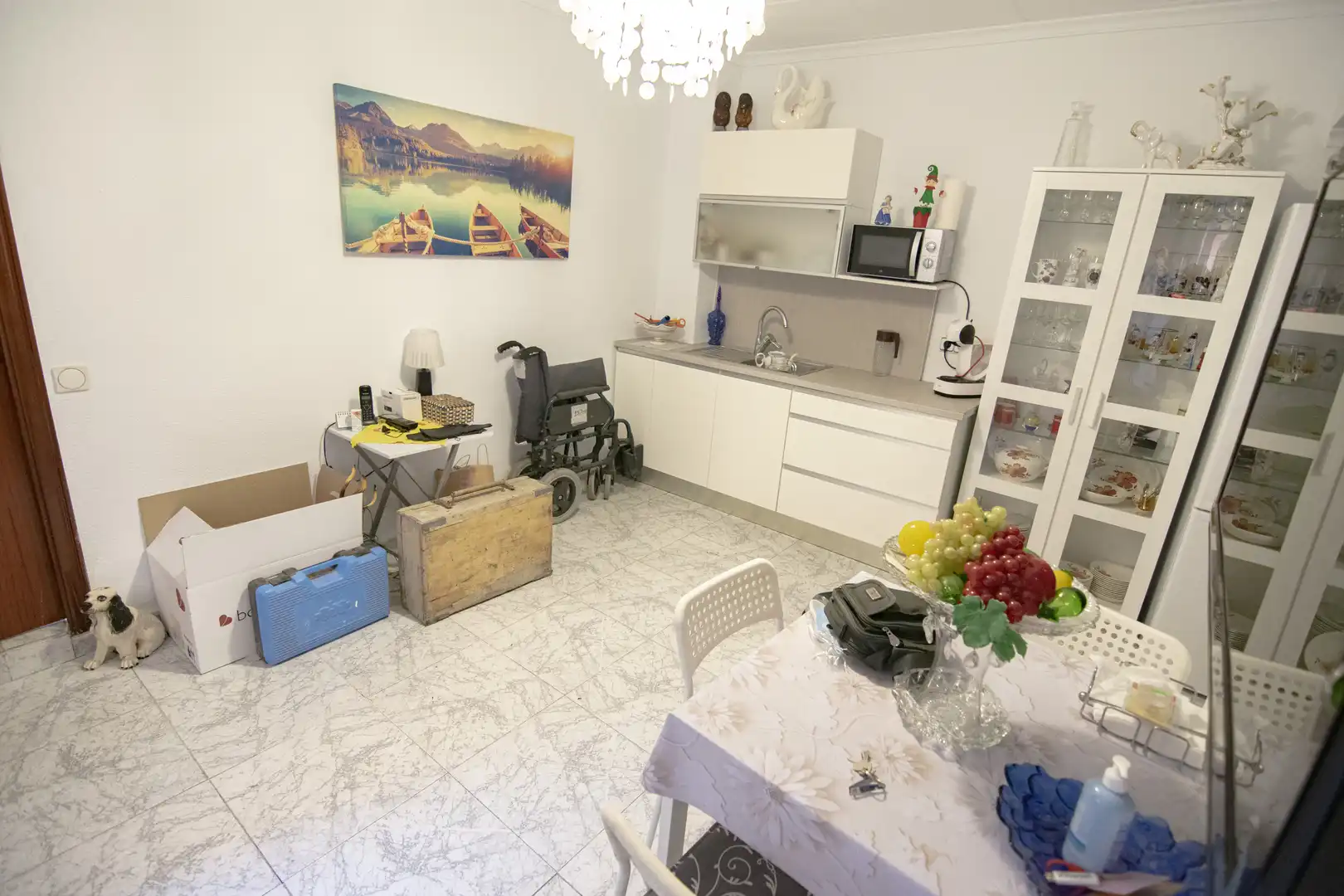 Cocina de Casa o chalet en venta en Barcelona con Aire acondicionado y Terraza