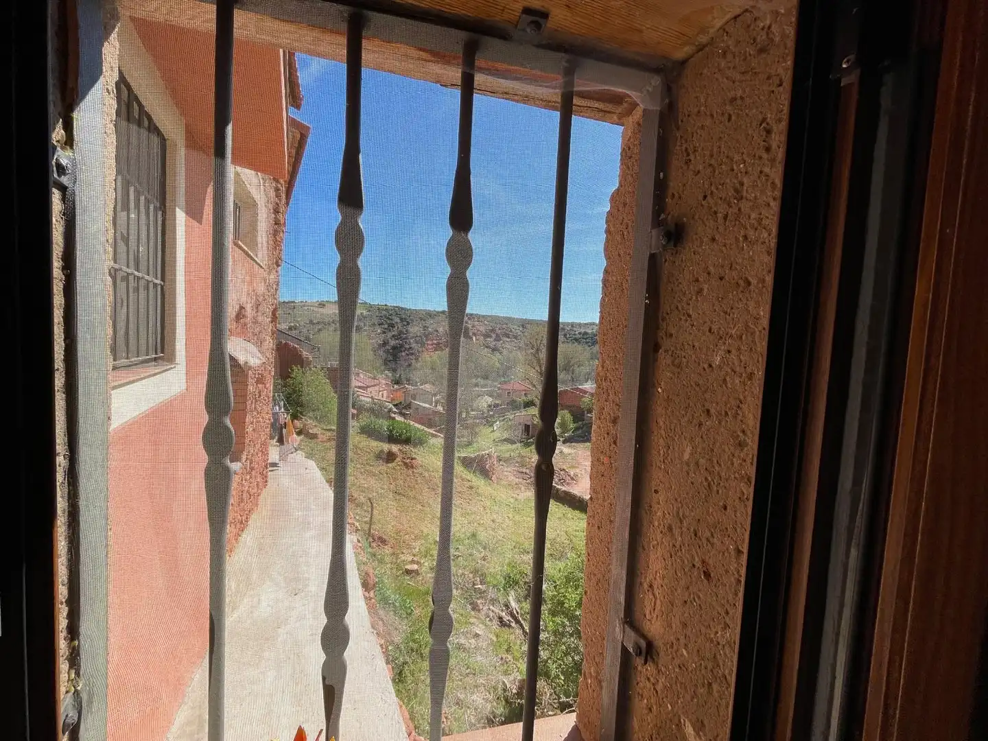 Terraza de Finca rústica en venta en Montejo de Tiermes con Parquet, Terraza y Horno