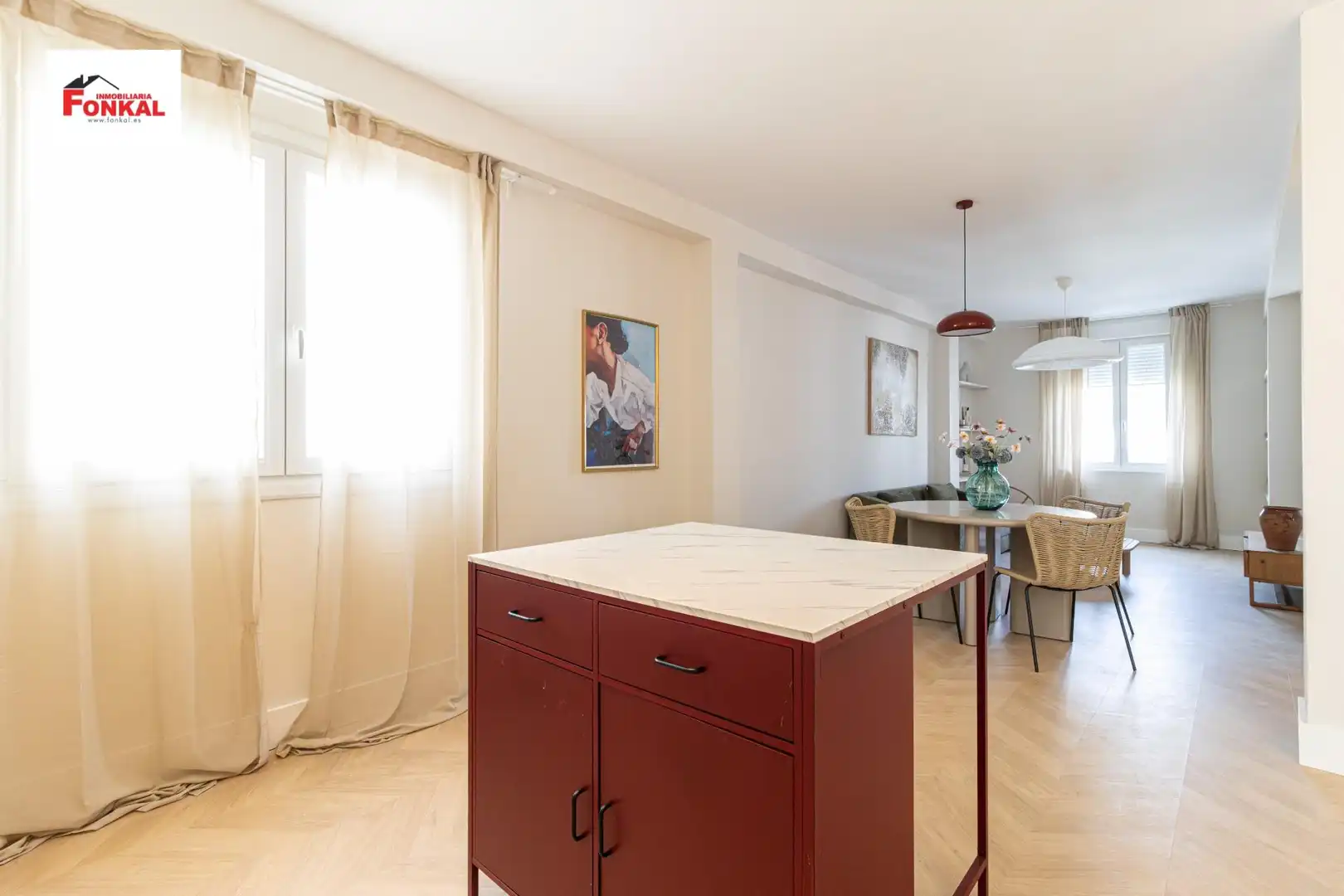 Kitchen of Flat for sale in Jerez de la Frontera  with Parquet flooring, Storage room and Furnished
