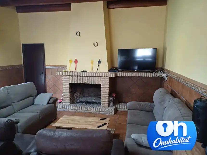 Wohnzimmer von Country house zur Miete in Huelva