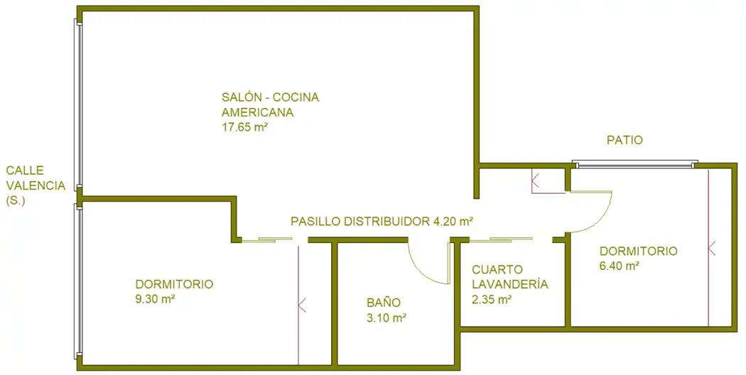 Piso en venta en A Coruña Capital  con Calefacción y Amueblado