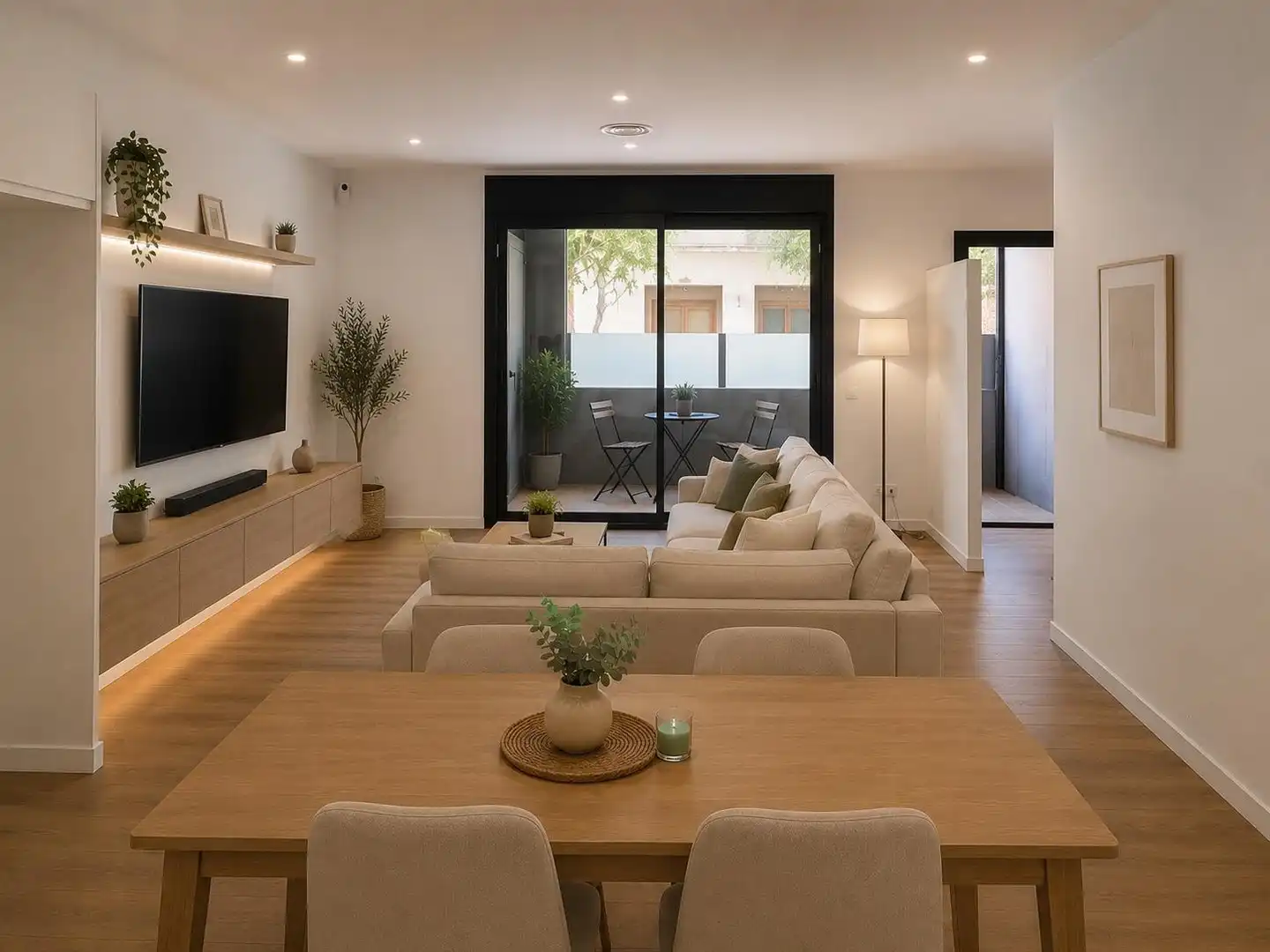Sala d'estar de Planta baixa en venda en Granollers amb Aire condicionat, Calefacció i Terrassa