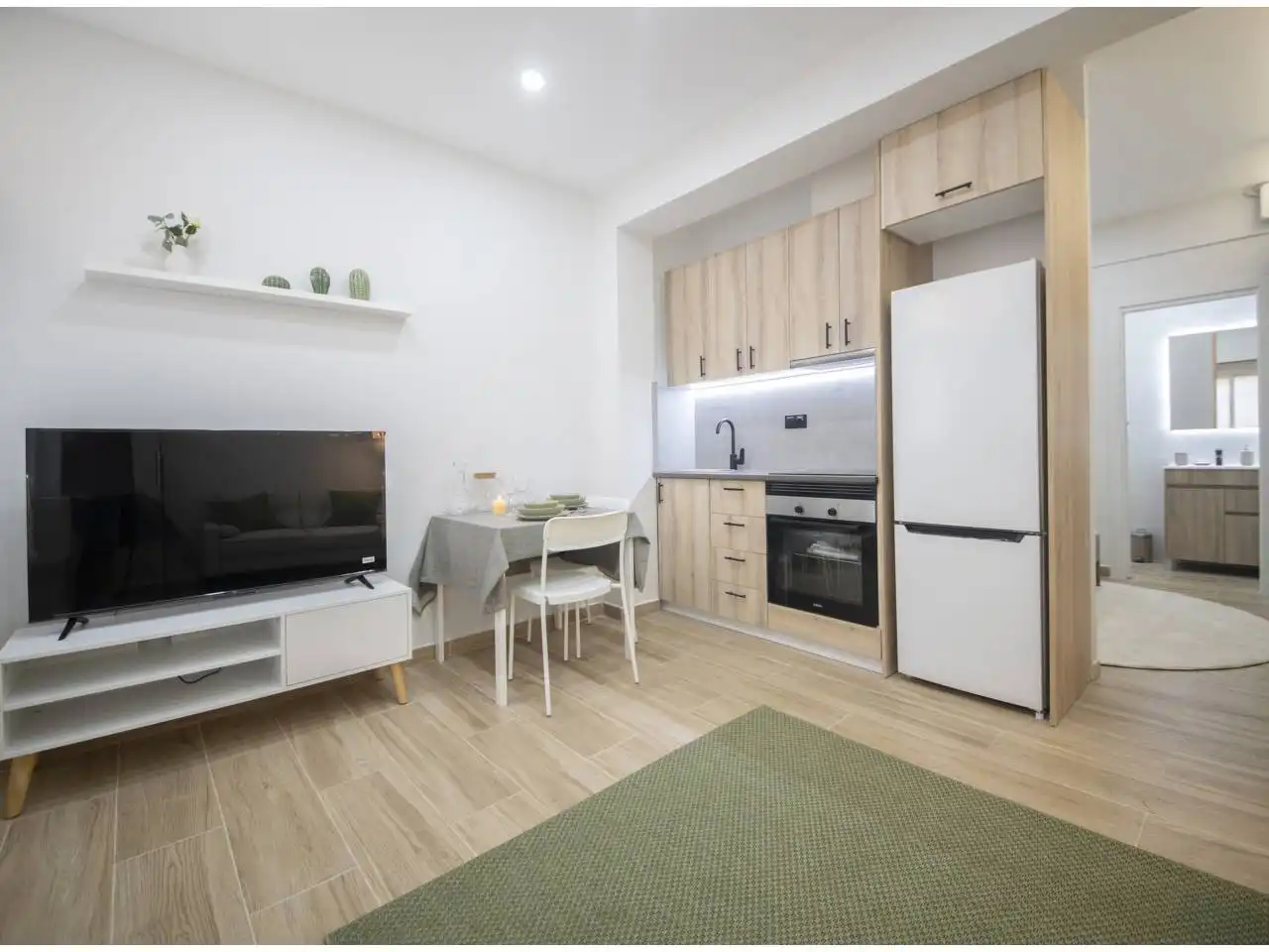 Küche von Wohnung zum Verkauf in L'Hospitalet de Llobregat mit Klimaanlage, Heizung und Parkett