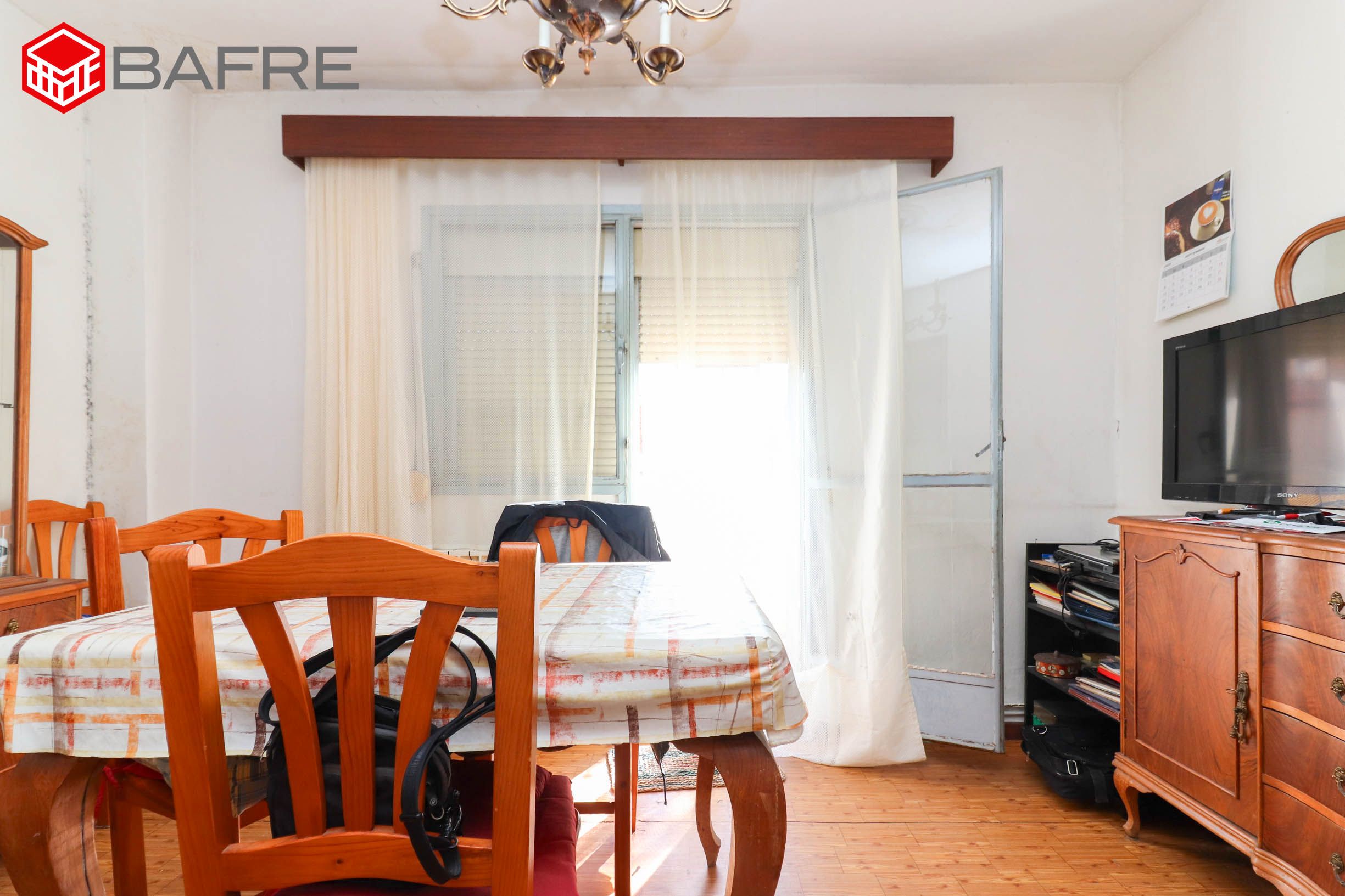 Dining room of Flat for sale in  Madrid Capital  with Heating and Terrace