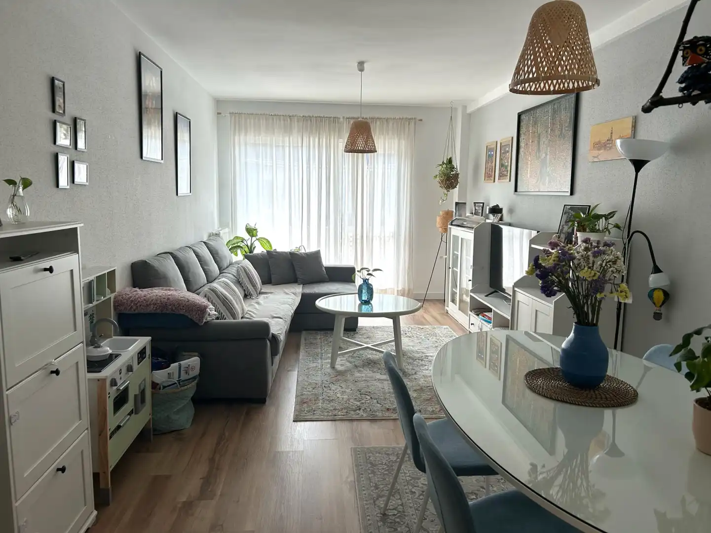 Wohnzimmer von Wohnung zum Verkauf in Reocín mit Heizung und Terrasse