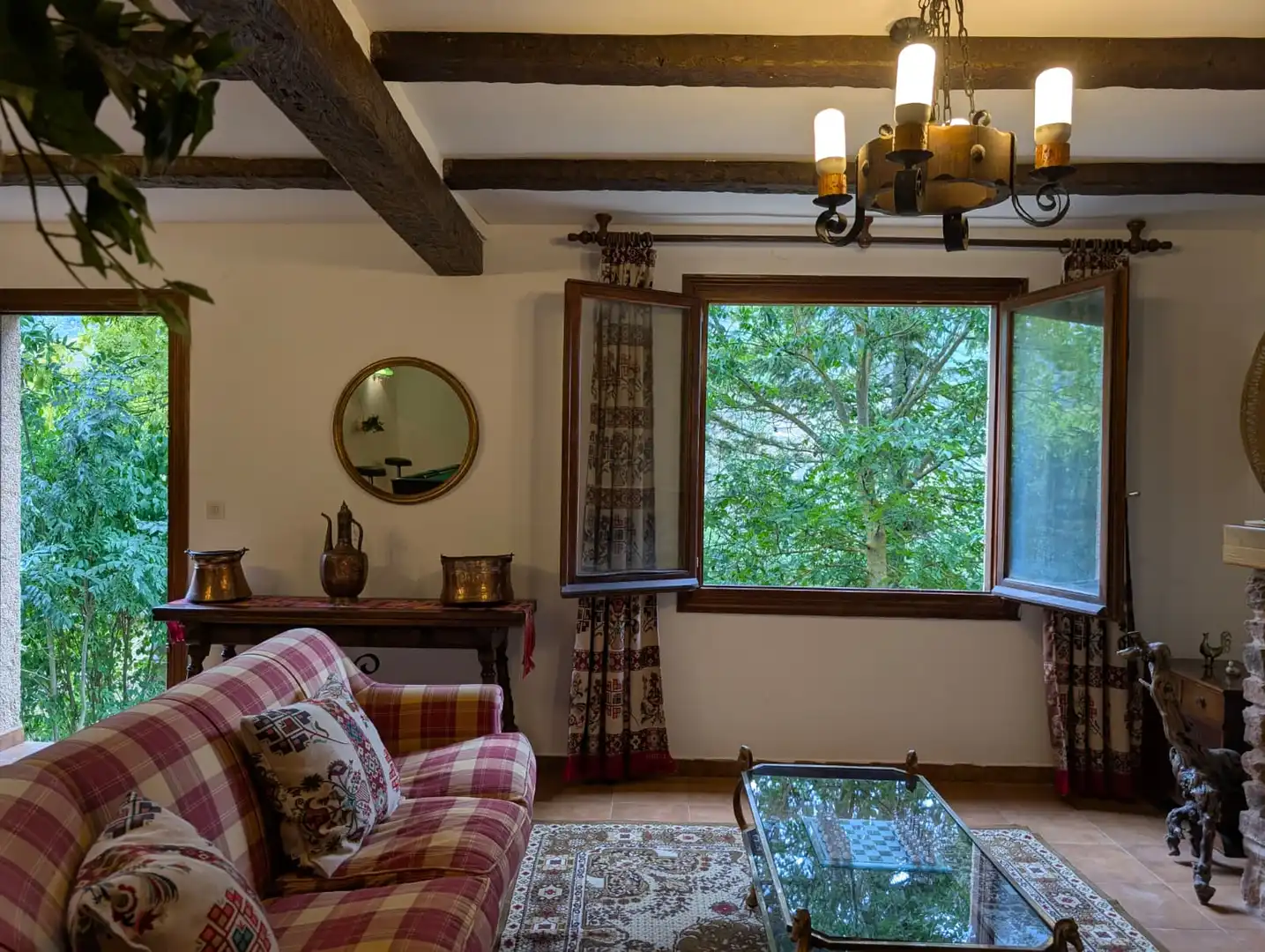 Sala d'estar de Casa o xalet en venda en Zorraquín amb Calefacció, Jardí privat i Parquet