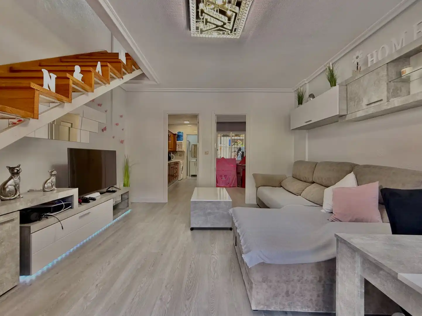 Sala de estar de Casa o chalet en venta en San Pedro del Pinatar con Jardín privado, Terraza y Trastero