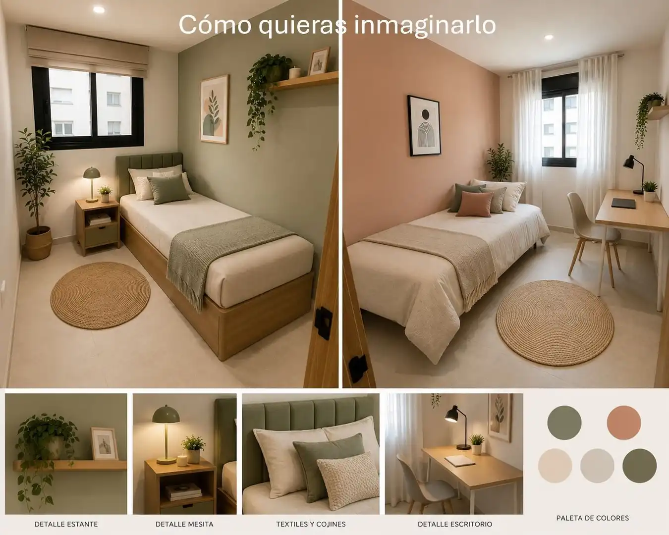 Dormitori de Apartament en venda en Alicante / Alacant amb Aire condicionat, Calefacció i Terrassa