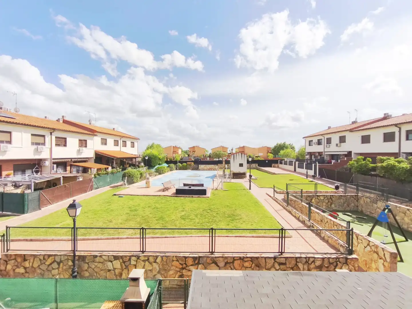 Jardín de Casa o chalet en venta en Las Ventas de Retamosa con Aire acondicionado, Calefacción y Jardín privado