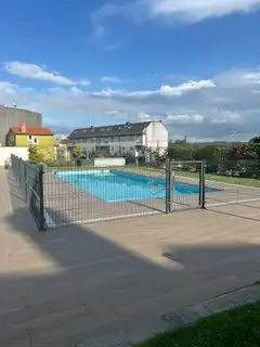 Schwimmbecken von Wohnung zum Verkauf in Oleiros mit Heizung, Privatgarten und Abstellraum