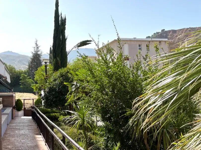 Exterior view of Flat for sale in  Granada Capital  with Air Conditioner, Terrace and Swimming Pool