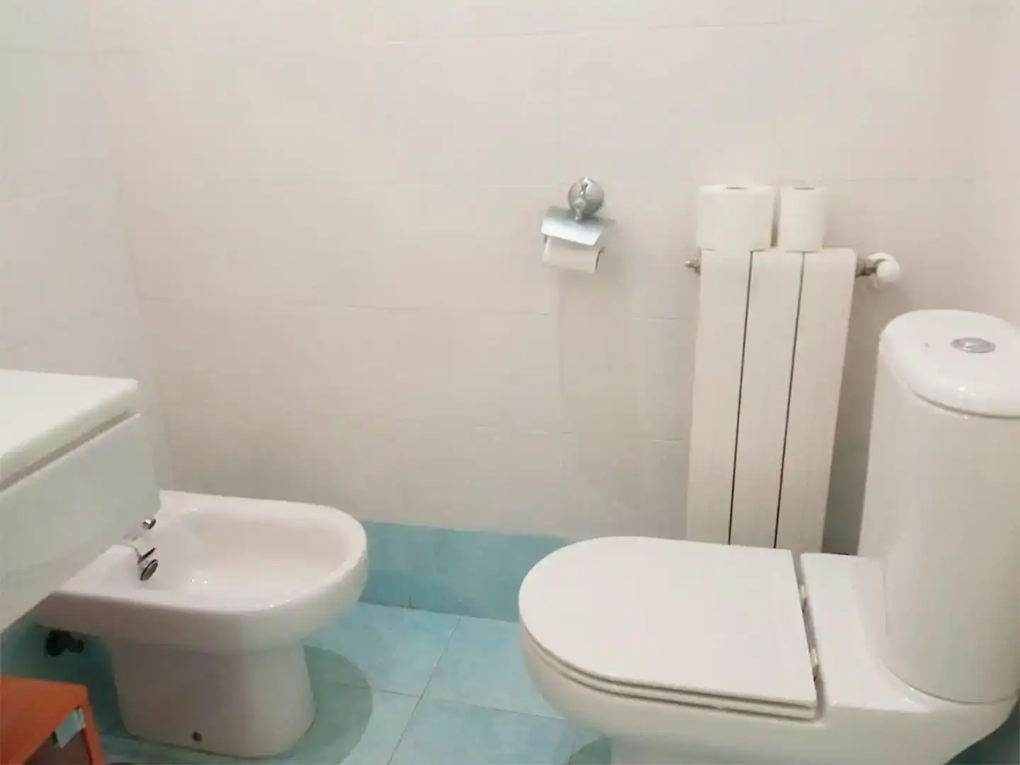 Bany de Dúplex per a compartir en Leganés amb Aire condicionat, Parquet i Moblat