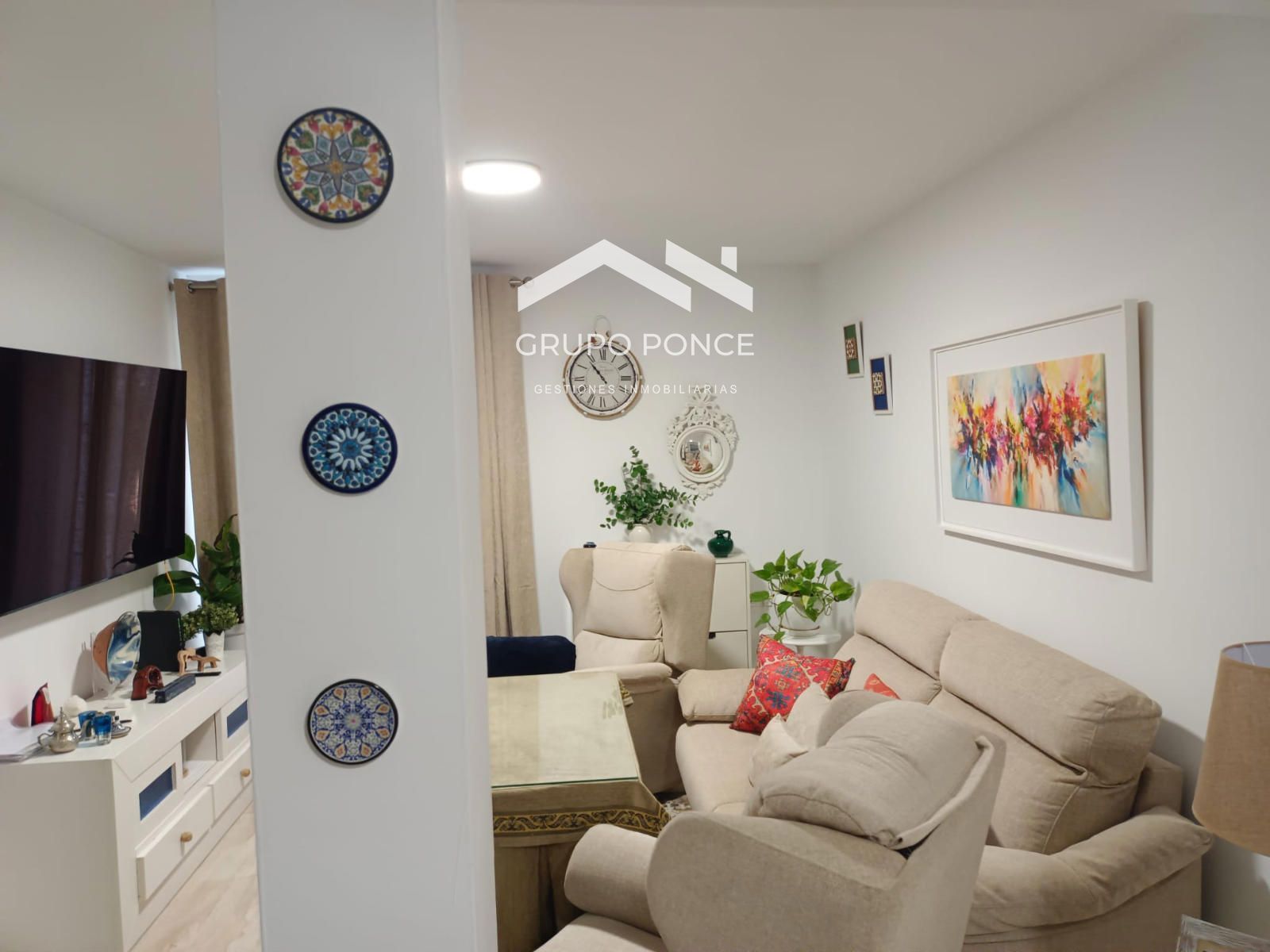 Living room of Flat for sale in Jerez de la Frontera  with Air Conditioner