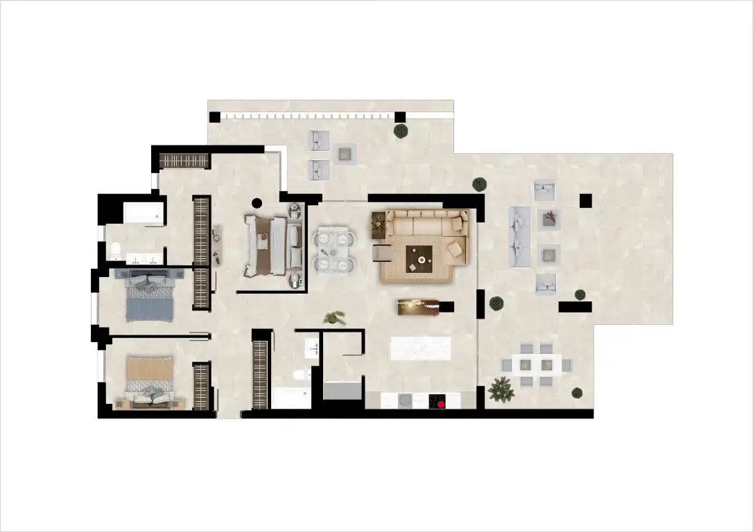 Apartament amb piscina en venda a Benahavís pueblo, imagen 37