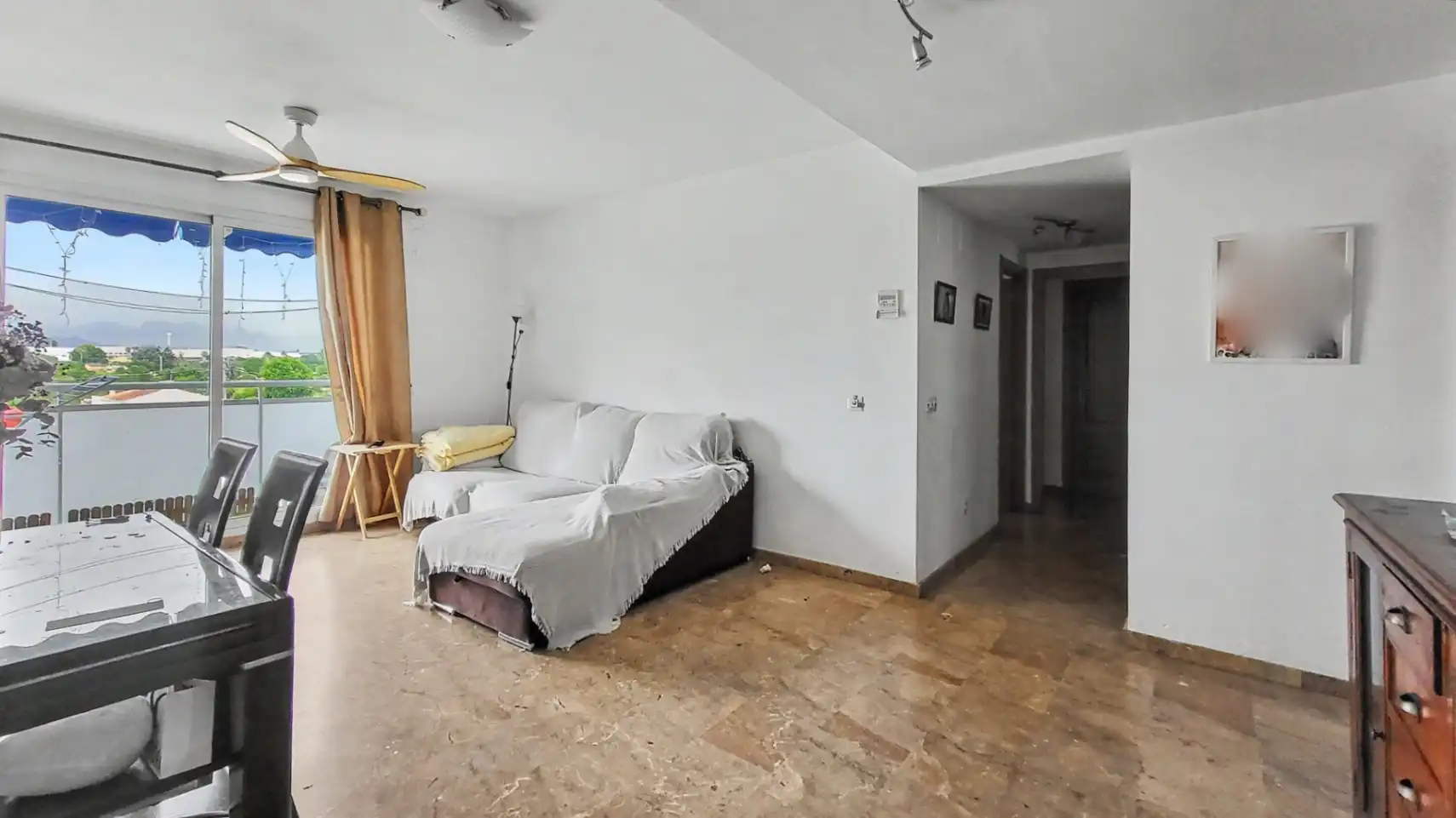 Sala de estar de Apartamento en venta en Dénia con Aire acondicionado, Calefacción y Terraza