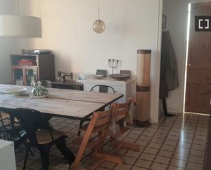 Dining room of Flat to rent in  Barcelona Capital  with Air Conditioner, Heating and Furnished