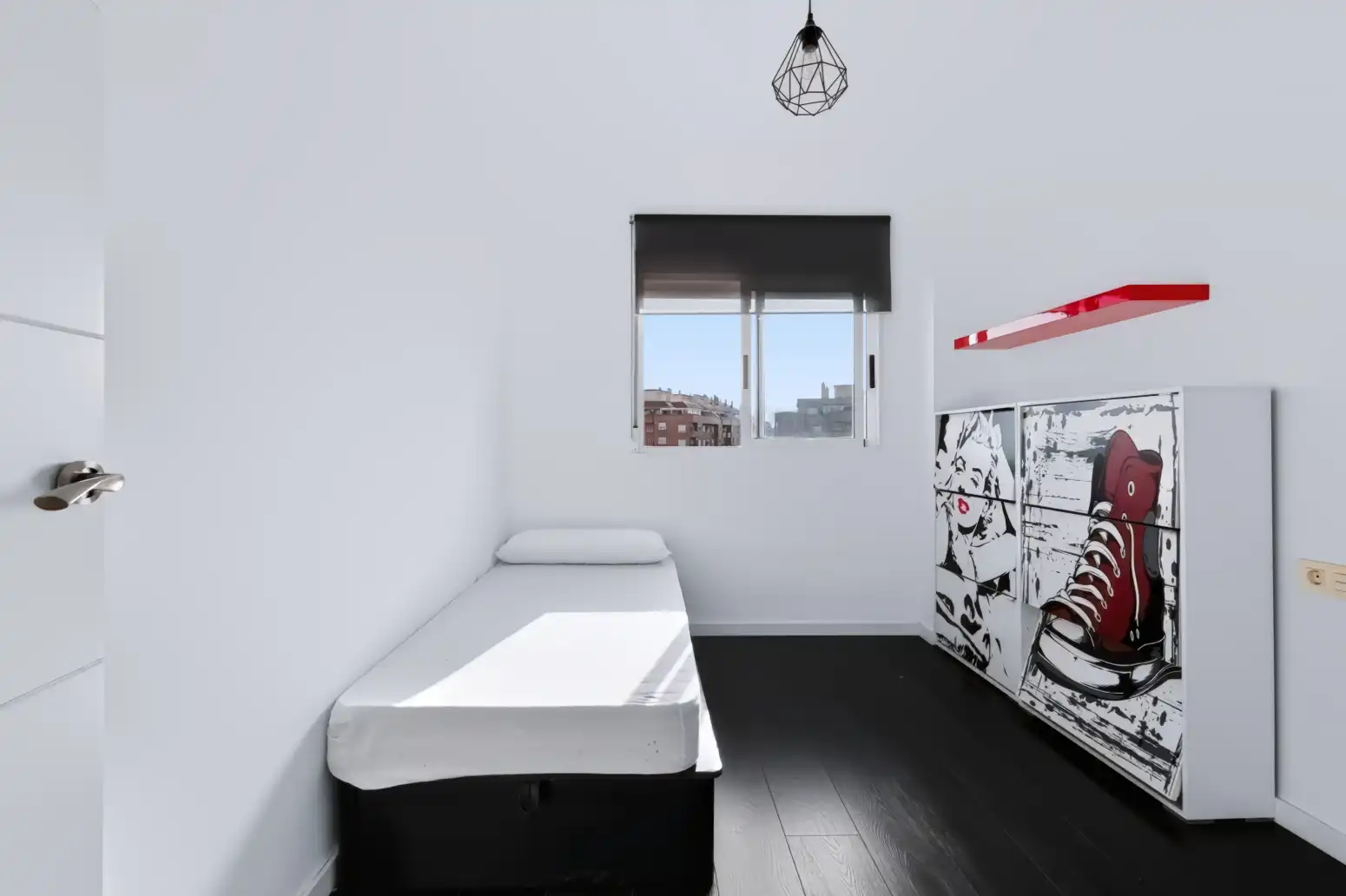 Bedroom of Flat for sale in Alaquàs  with Air Conditioner, Parquet flooring and Storage room