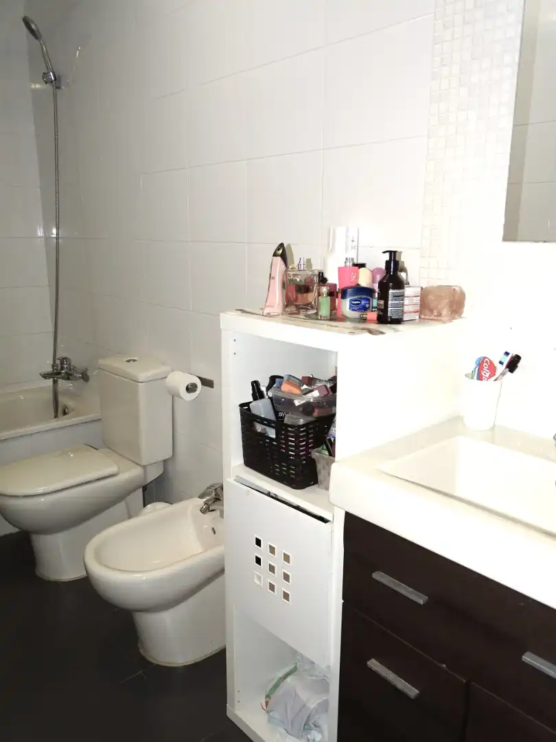 Bathroom of Flat for sale in Rincón de la Victoria  with Air Conditioner, Parquet flooring and Terrace