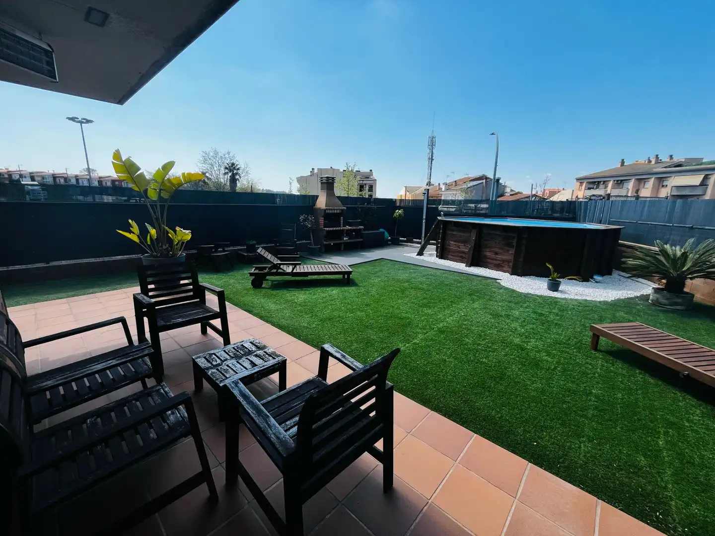Terrassa de Casa o xalet en venda en Piera amb Aire condicionat, Calefacció i Jardí privat