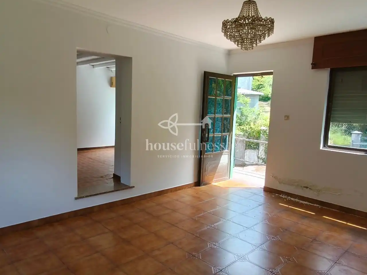 Sala d'estar de Casa o xalet en venda en Cedeira amb Jardí privat