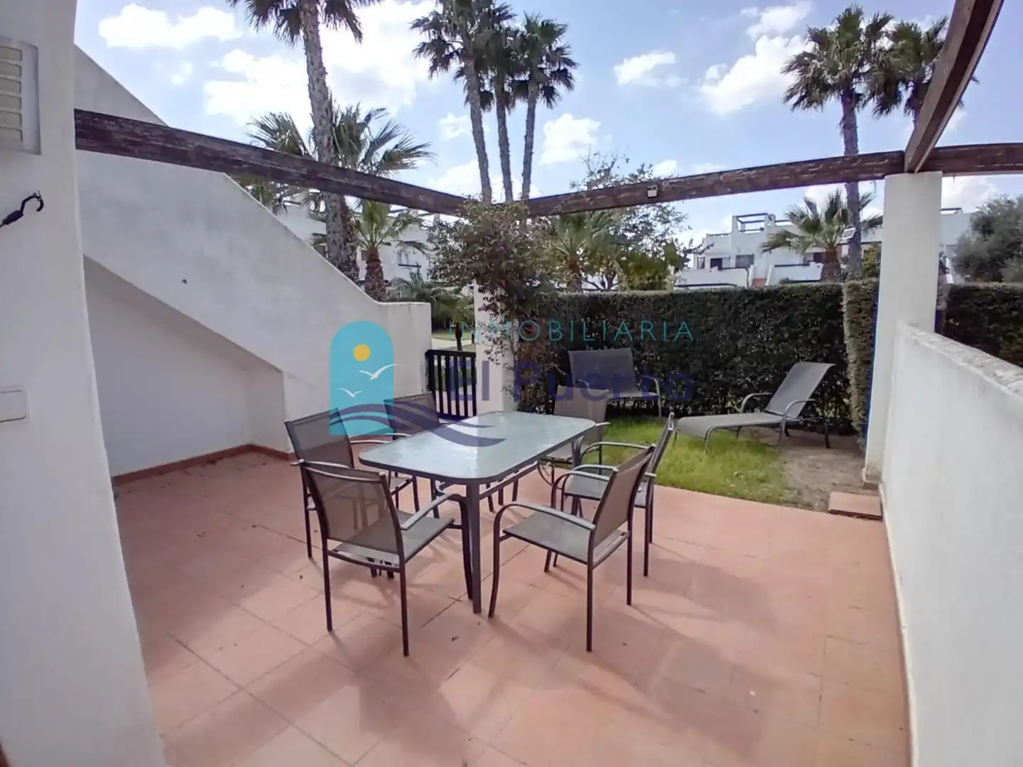 Garden of Flat for sale in Condado de Alhama