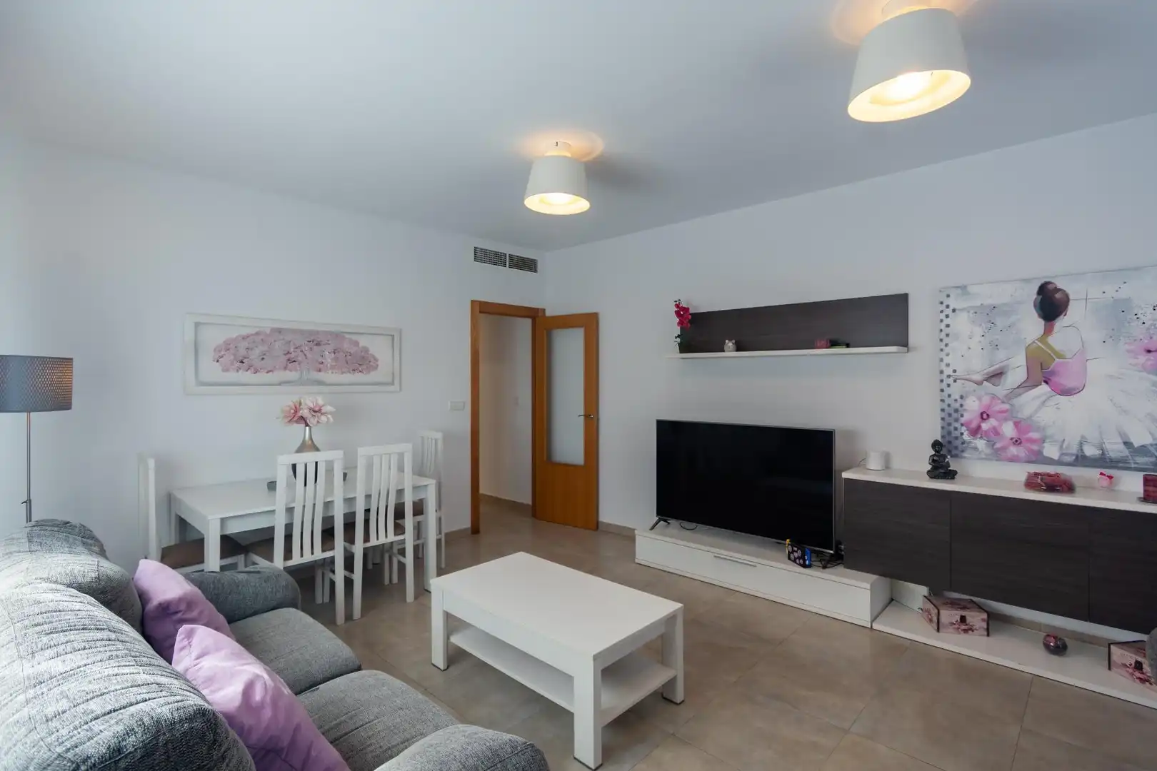 Sala d'estar de Pis en venda en Cartagena amb Aire condicionat