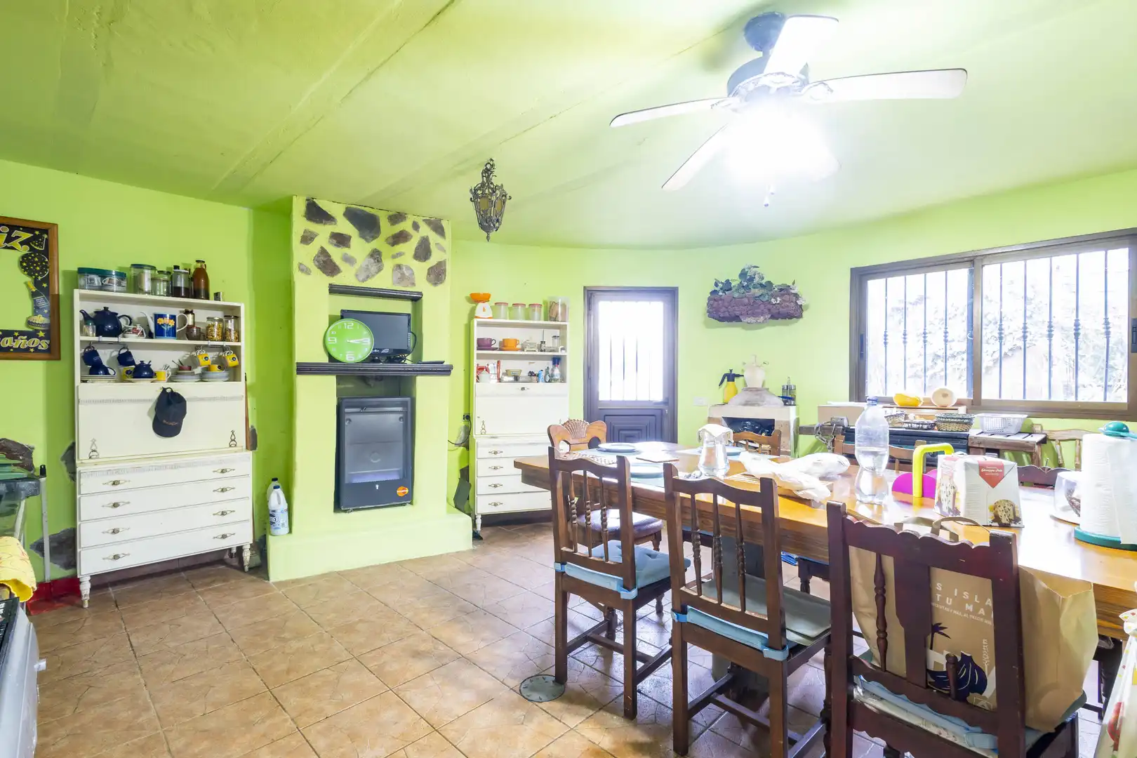 Cocina de Finca rústica en venta en San Cristóbal de la Laguna con Calefacción, Jardín privado y Terraza