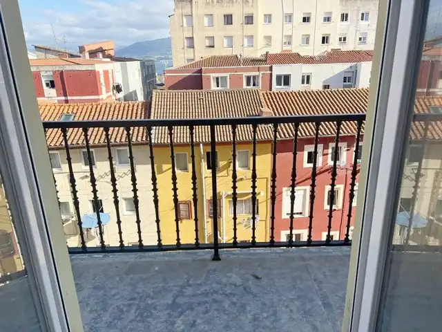 Balcony of Flat for rent in Santander  with Heating, Furnished and Oven