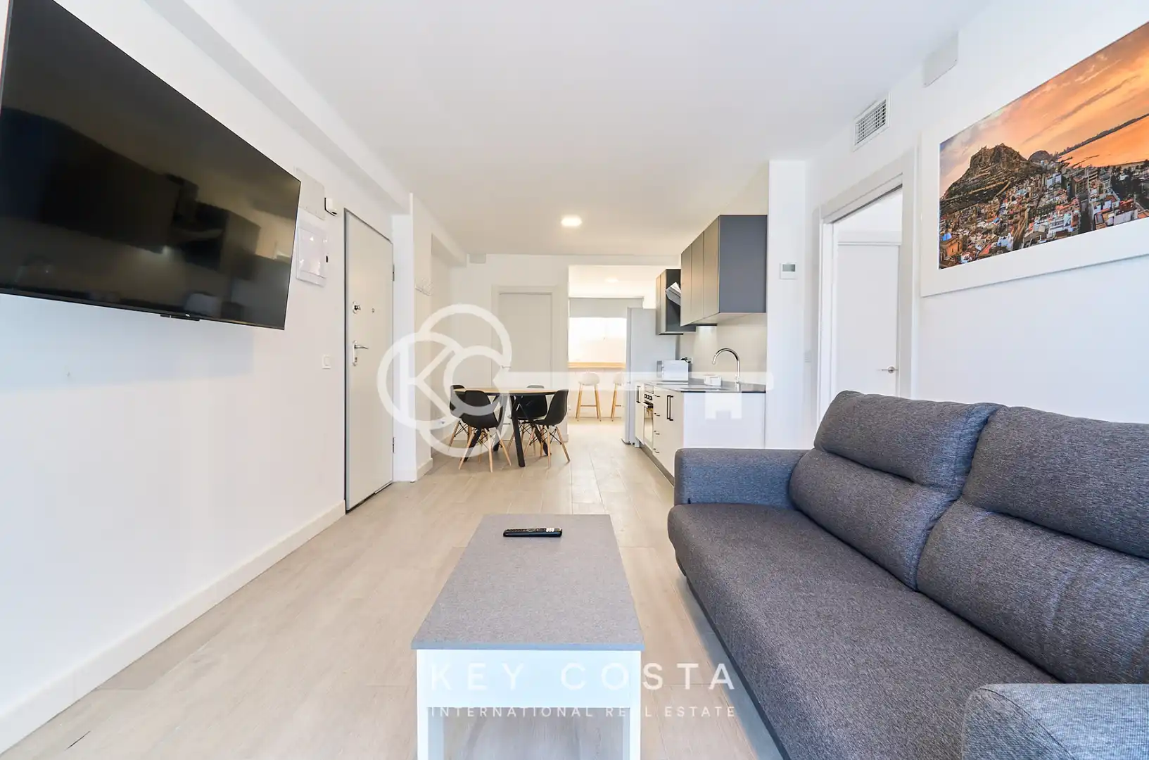 Vista exterior de Piso en venta en Alicante / Alacant con Aire acondicionado, Terraza y Amueblado