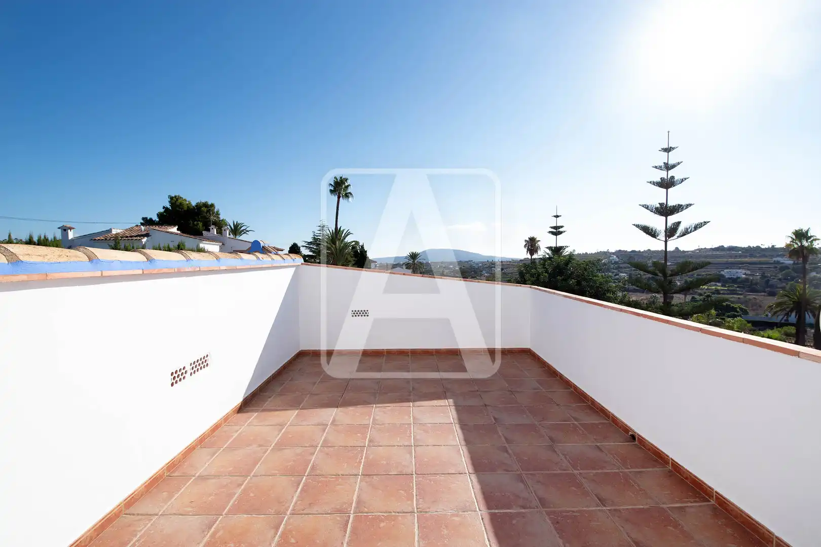 Terrassa de Finca rústica en venda en Teulada amb Aire condicionat, Calefacció i Jardí privat