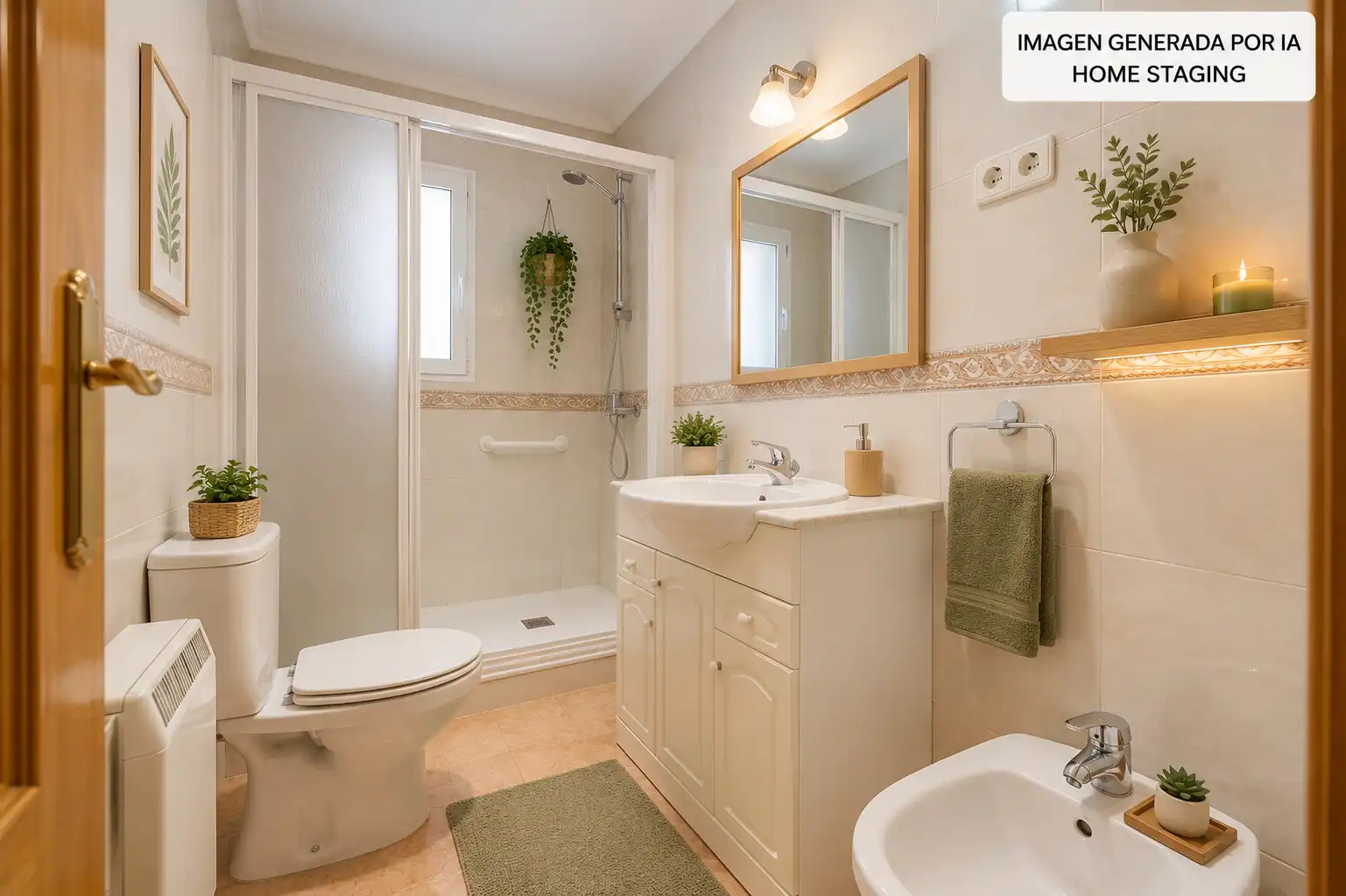 Bathroom of Flat for sale in Madrid  with Heating, Furnished and Internet