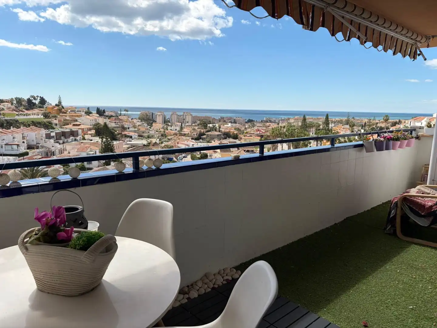 Terraza de Piso en venta en Rincón de la Victoria con Aire acondicionado, Terraza y Amueblado