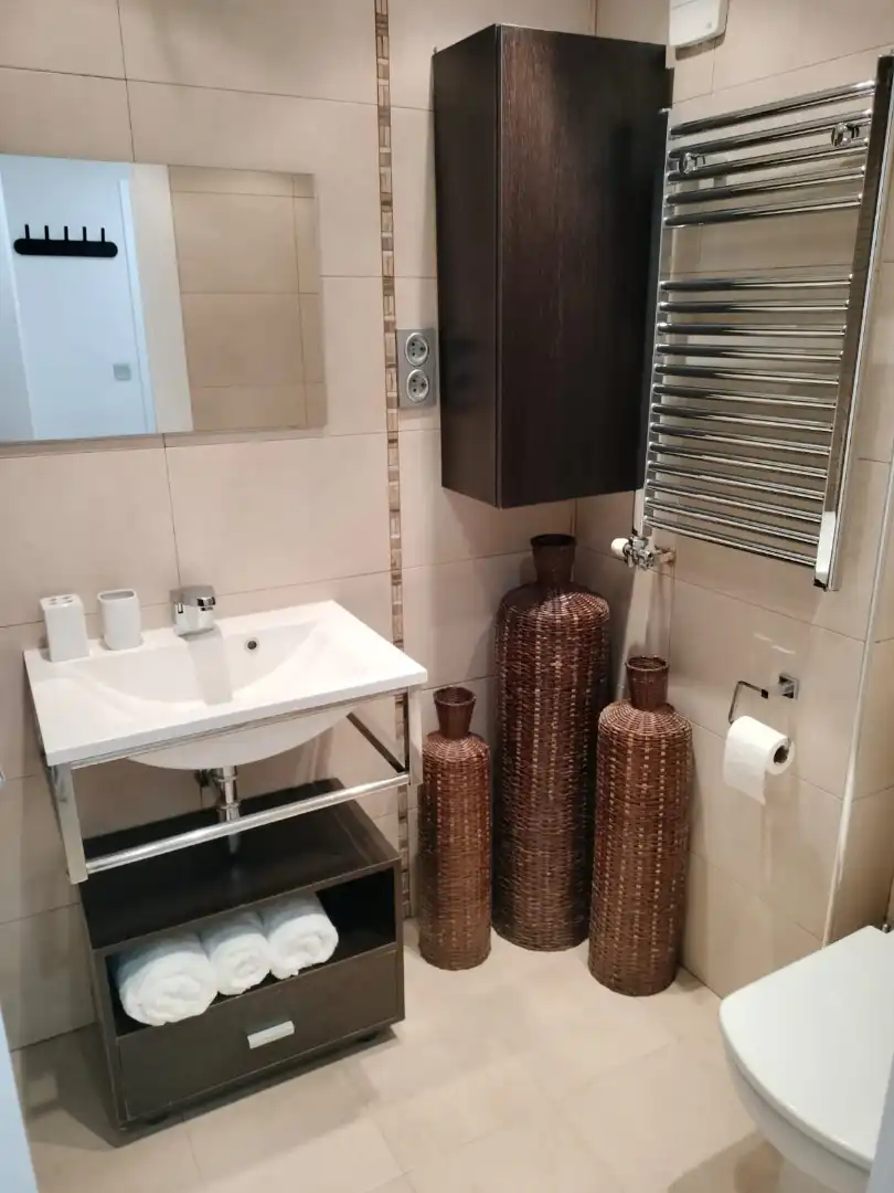 Baño de Piso de alquiler en Zaragoza con Calefacción, Amueblado y Horno