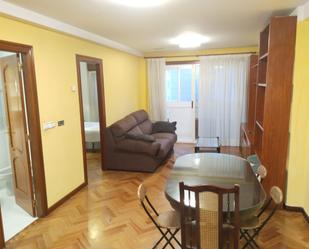 Living room of Apartment to rent in A Coruña Capital   with Heating and Parquet flooring