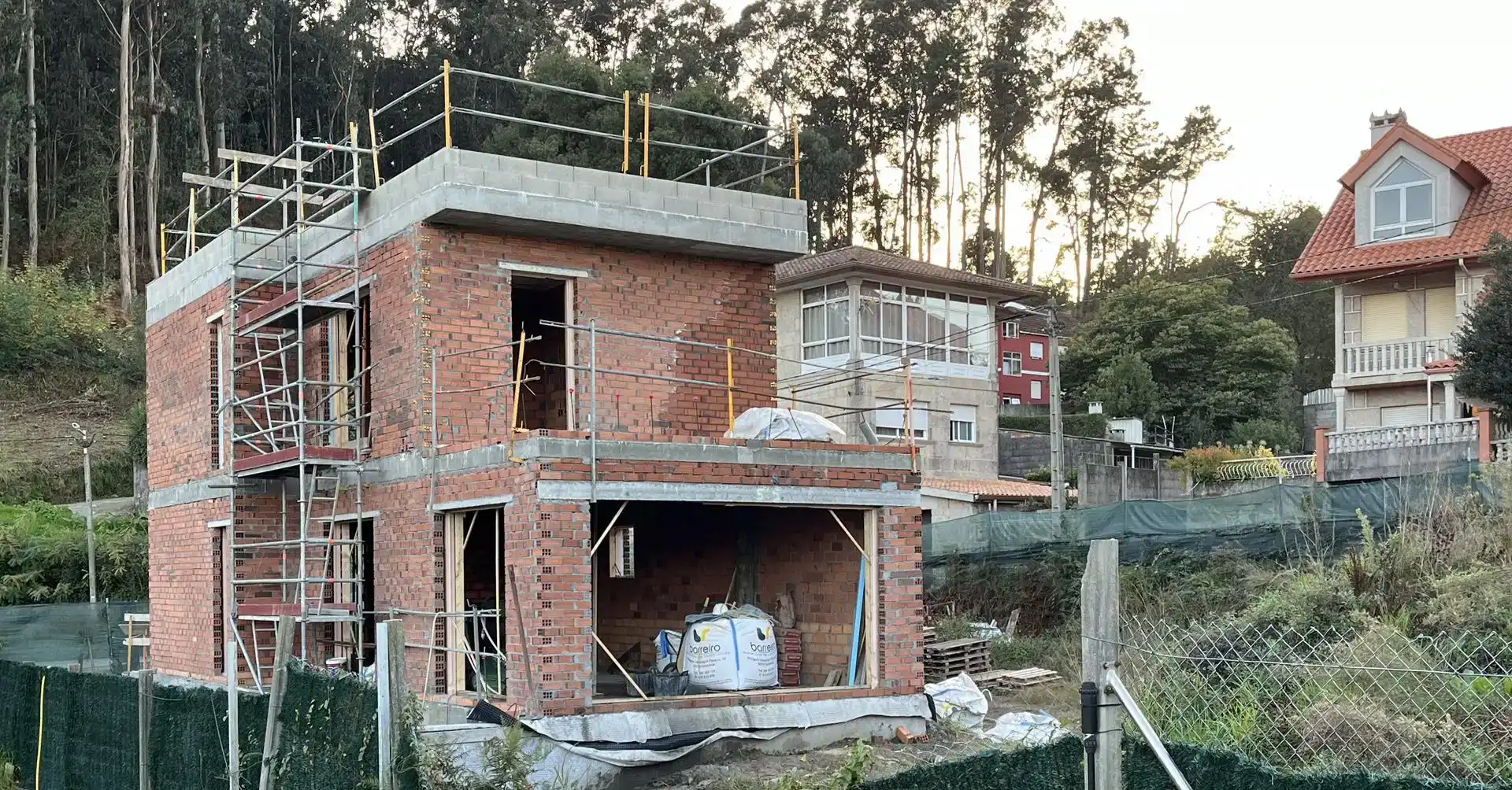 Vista exterior de Casa o chalet en venta en Vigo 